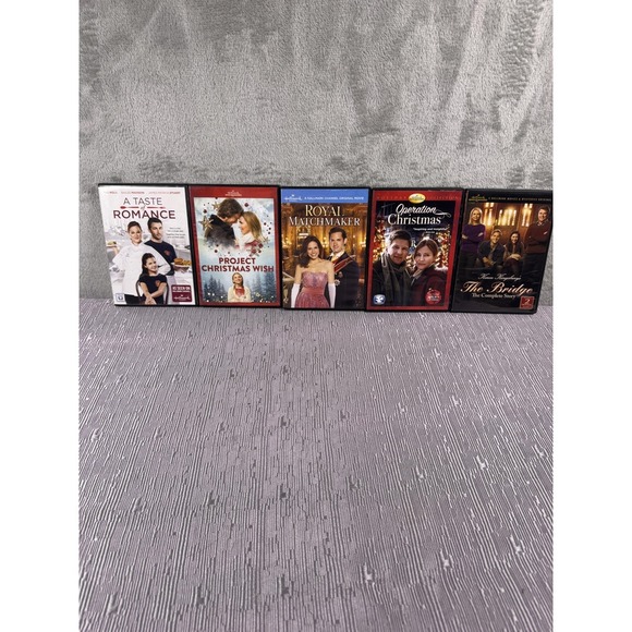Other - A Taste Of Romance Hallmark DVD Lot Project Christmas Wish Royal Matchmaker